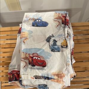 Pottery Barn Disney and Pixar Cars toddler sheet set